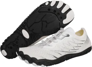 2025 Water Shoes Mens Womens Wide Toe Barefoot Shoes Breathable & Non-Slip Athletic Footwear Beach Swim Quick-Dry Aqua Socks Pool Shoes for Hiking Diving Walking