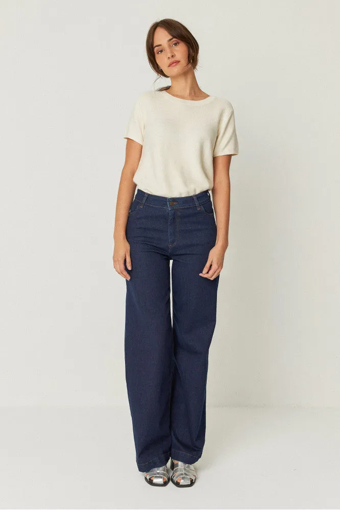 AINHIZE Trouser dark denim | SKFK