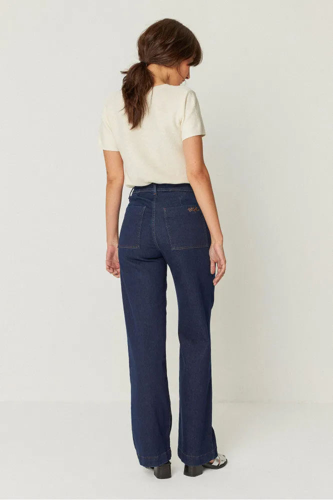 AINHIZE Trouser dark denim | SKFK