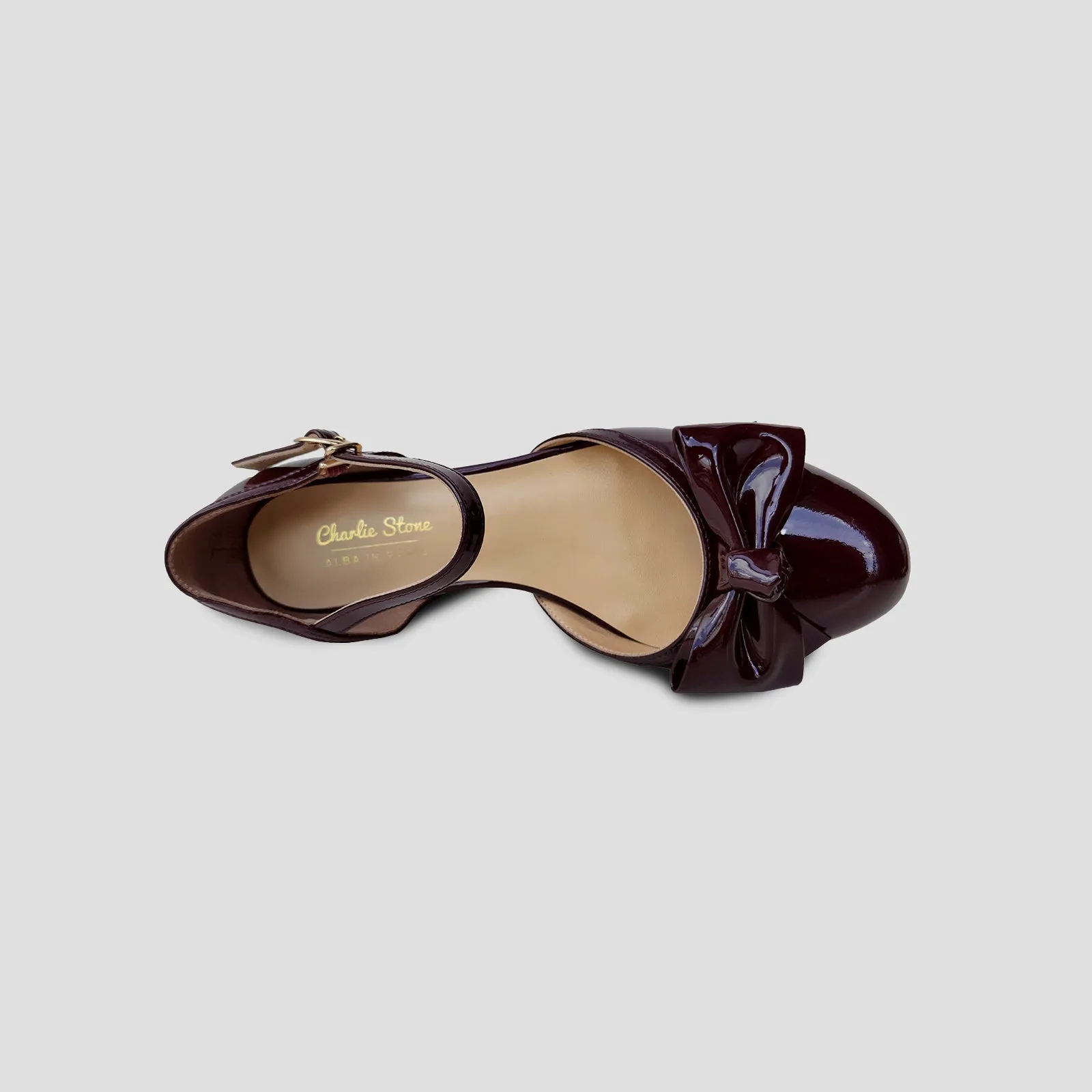Alba.in.Paris x Charlie Stone - Alba (Dark Burgundy)