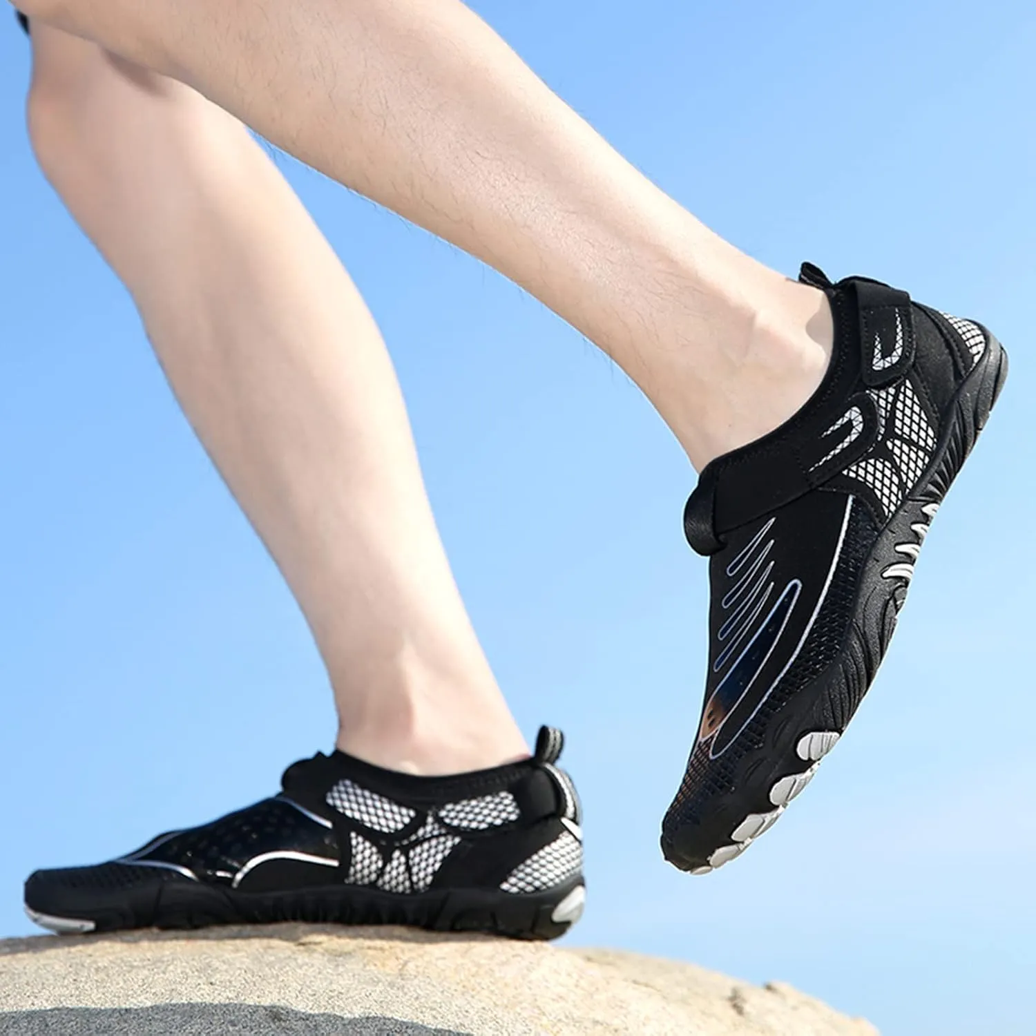 Aqua Sport Shoes for Men Women Quick Dry Water Swim Beach Pool Surf Hiking Kayaking Diving Yoga Barefoot Lightweight Design