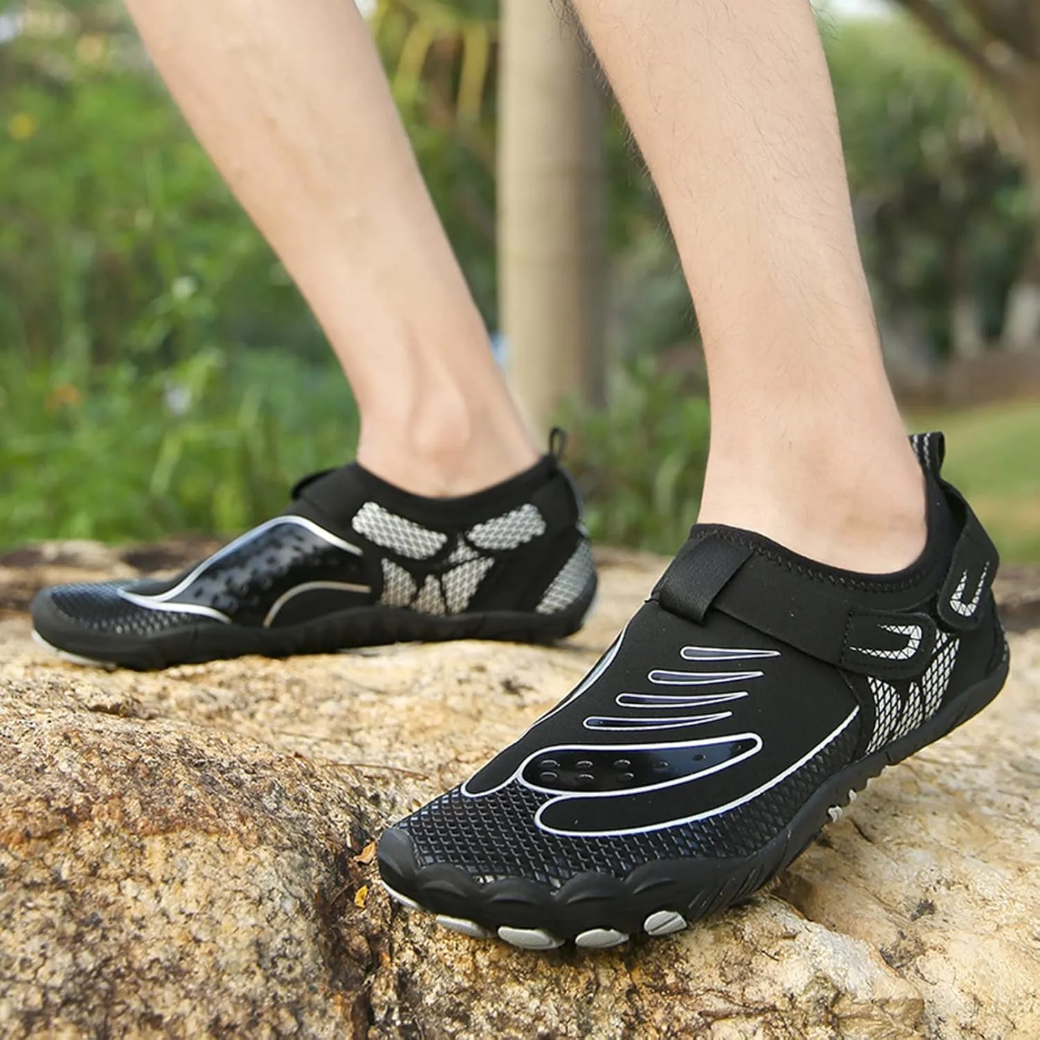Aqua Sport Shoes for Men Women Quick Dry Water Swim Beach Pool Surf Hiking Kayaking Diving Yoga Barefoot Lightweight Design