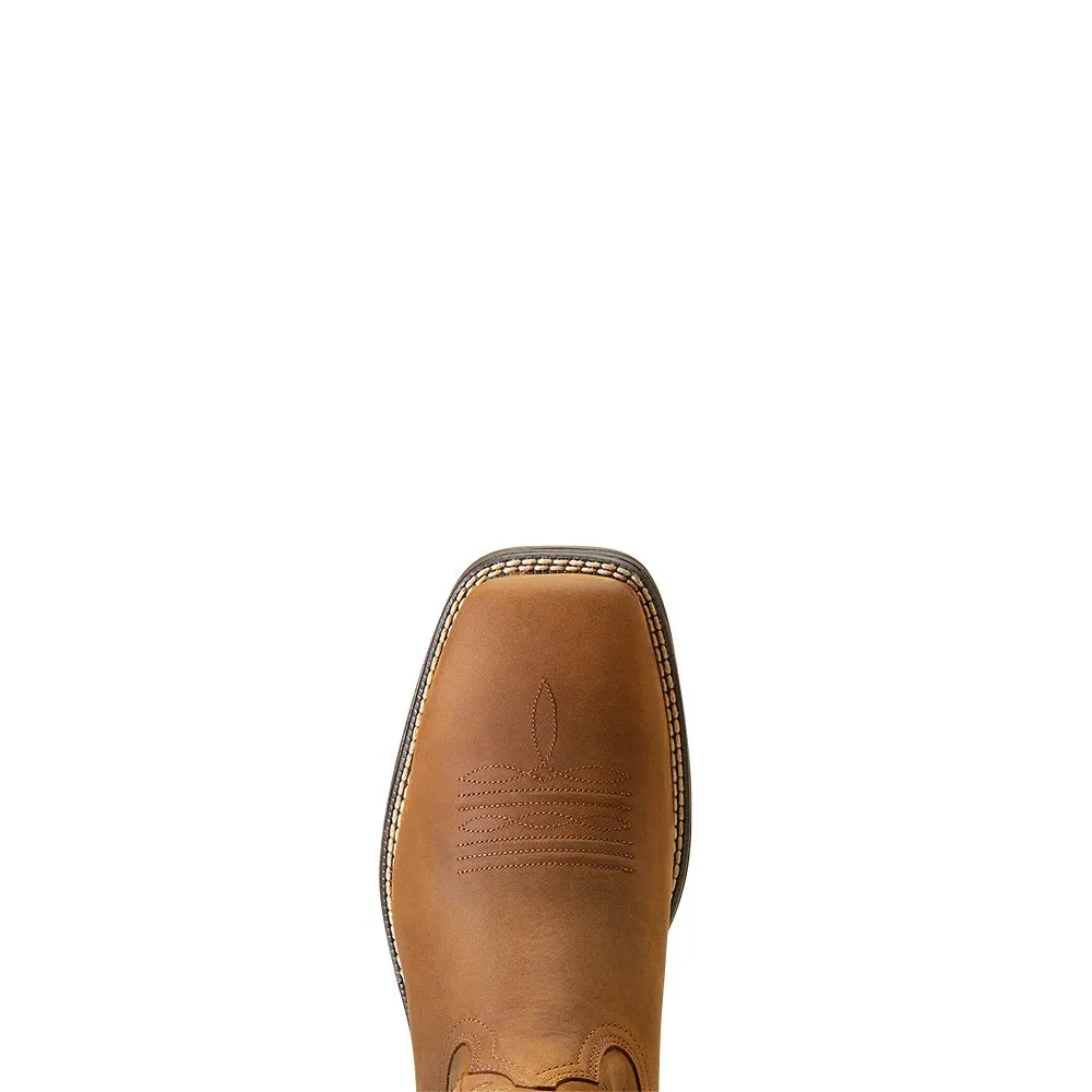 Ariat Mens Western Boot | Ridgeback | Oily Distressed Tan