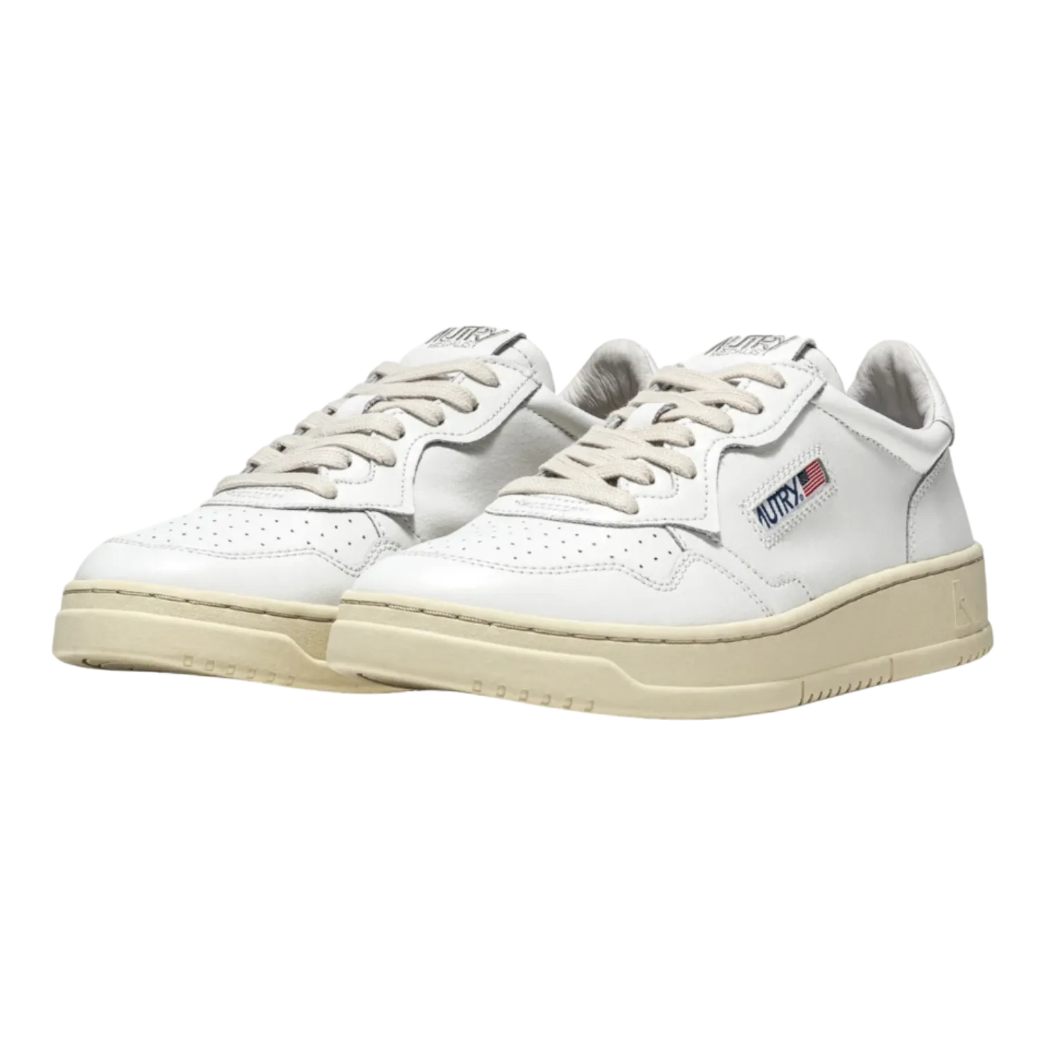 Autry Medalist Low Goat/White for Women AULW-GG04
