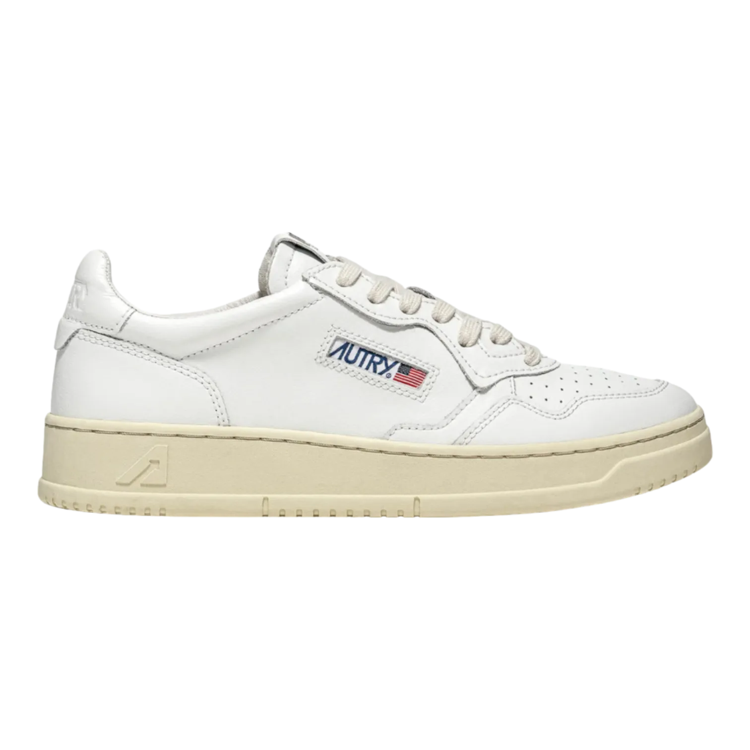 Autry Medalist Low Goat/White for Women AULW-GG04