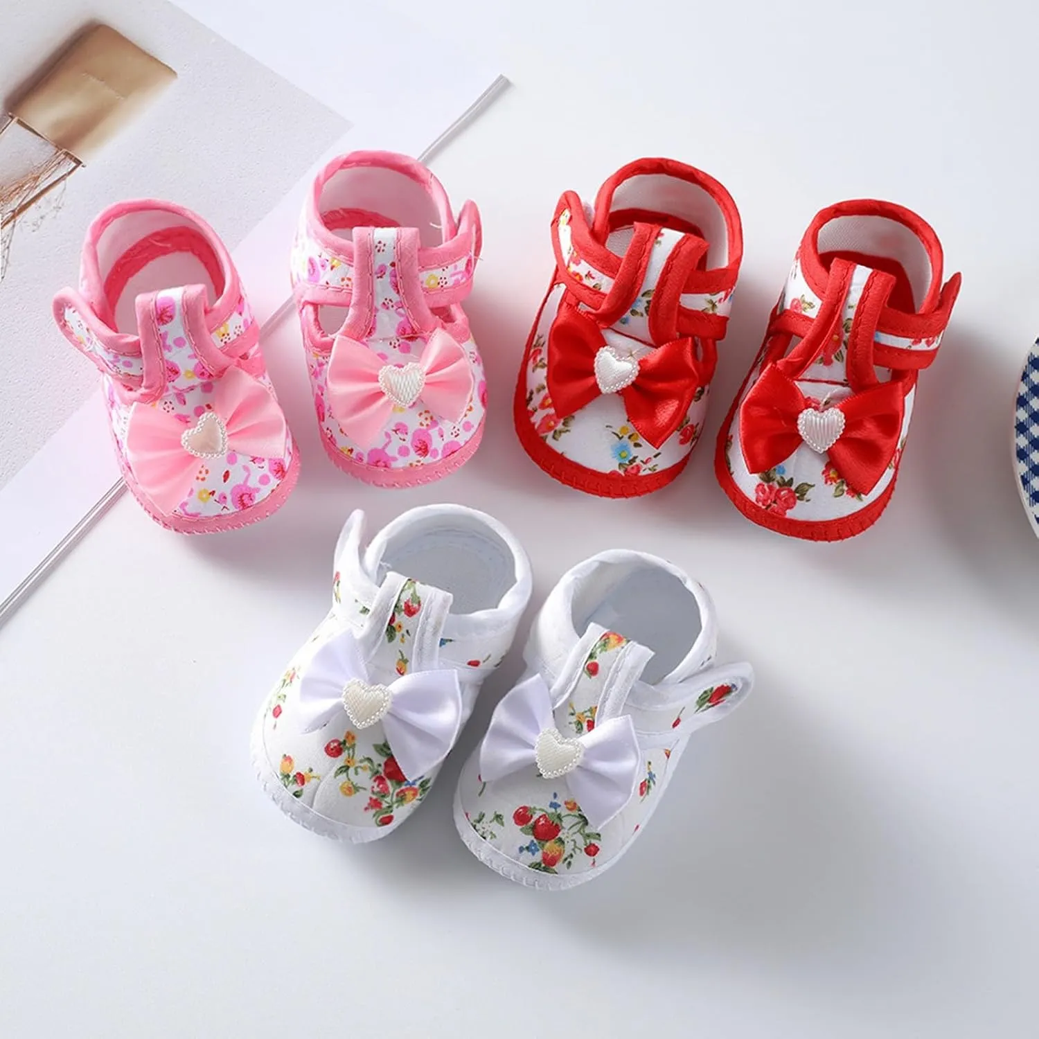 Baby Learning To Walk Sandals Spring Summer Autumn Shoes 0 1 Year Old Baby Single Shoes Cute Bow Toddler Girl Jellies