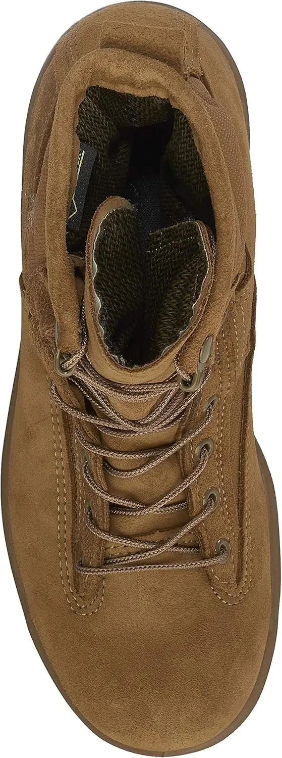 Belleville C790 ST 8 Waterproof Steel Toe Flight and Combat Boots for Men - AR 670-1/AFI 36-2903 Army/USAF Flight Approved Coyote Brown with Vibram Outsole; Berry Compliant