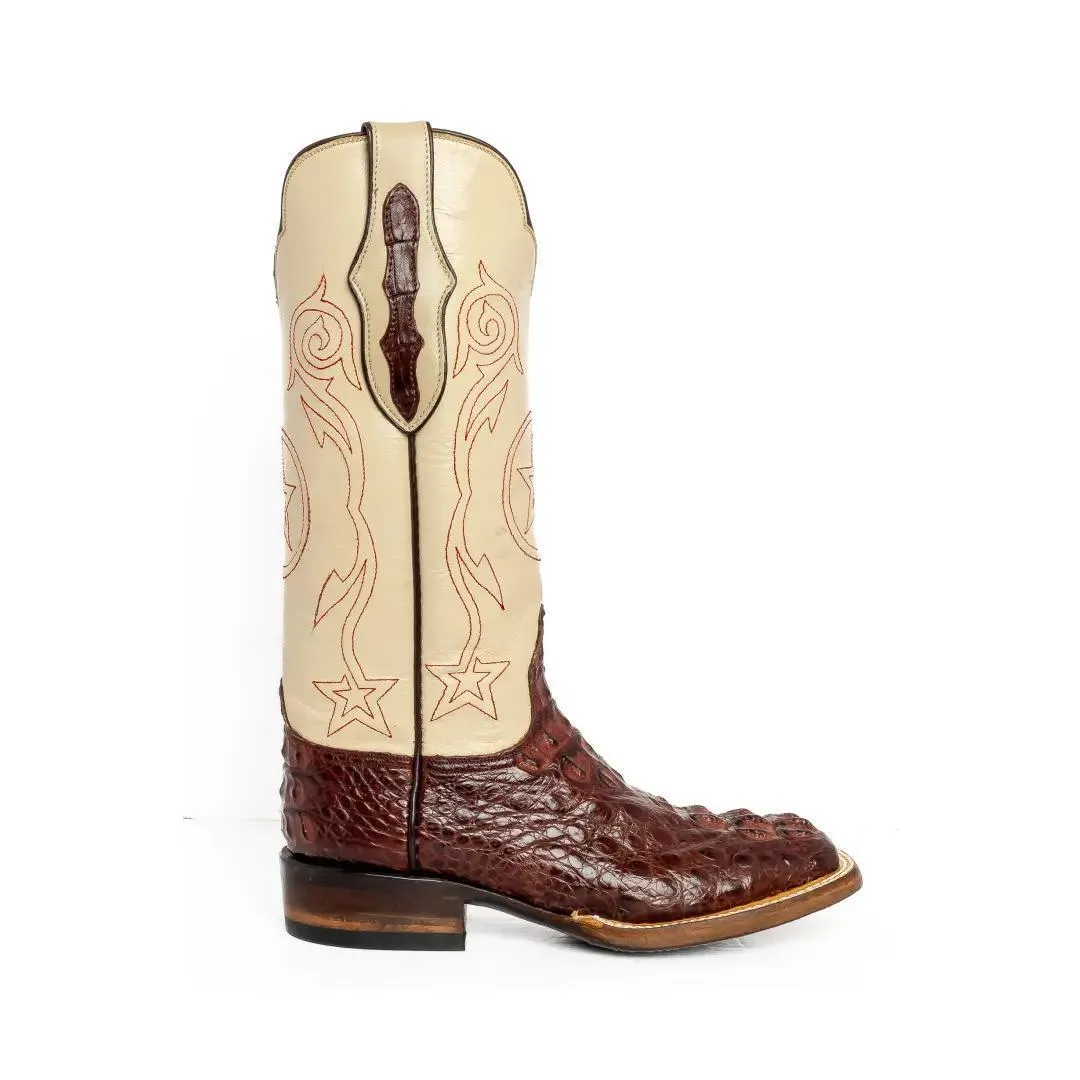 Black Jack Women's Cowboy Boots 13" Exotic Caiman Hornback