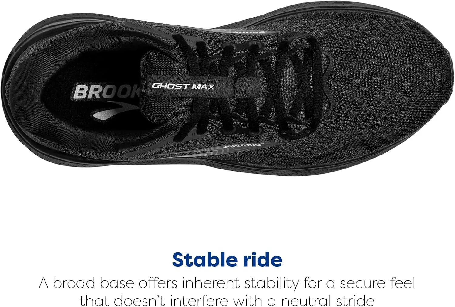 Brooks Womens Ghost Max Cushion Neutral Running & Walking Shoe