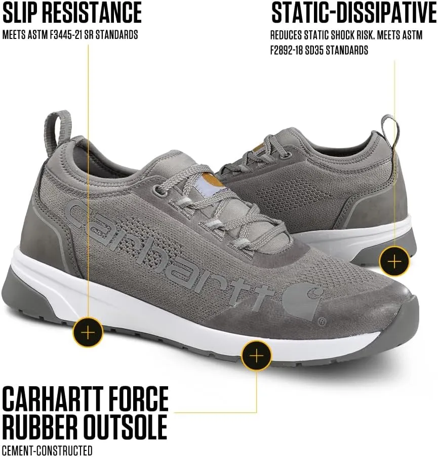 Carhartt Men's Force 3-Inch SD Soft Toe Work Sneaker