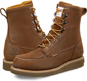 Carhartt Men's Waterproof 8" Moc Soft Toe Wedge Boot