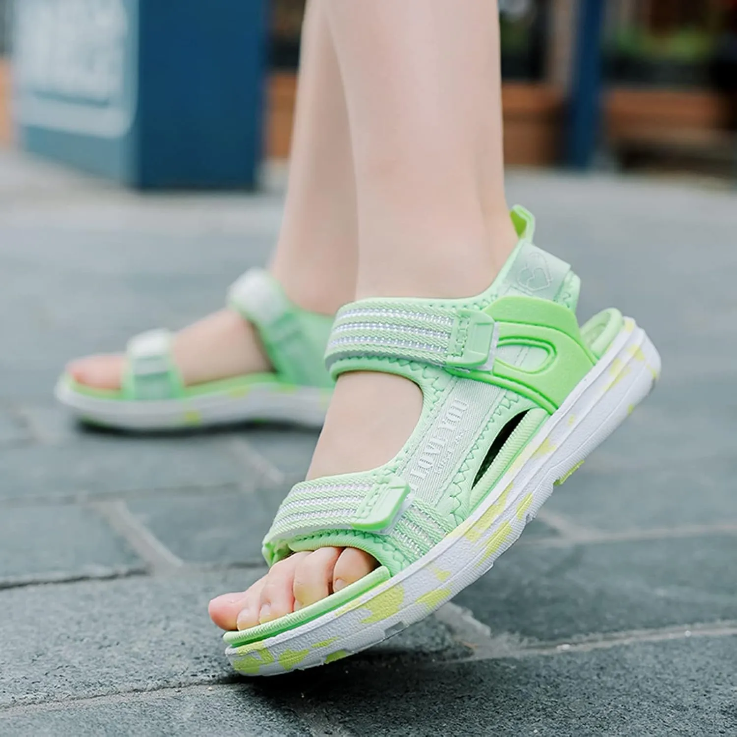 Children Shoes Fashion Beach Sandals Light Soft Sweet Girl Sandals Medium And Large Girls Size 2 Sandals Big Kid