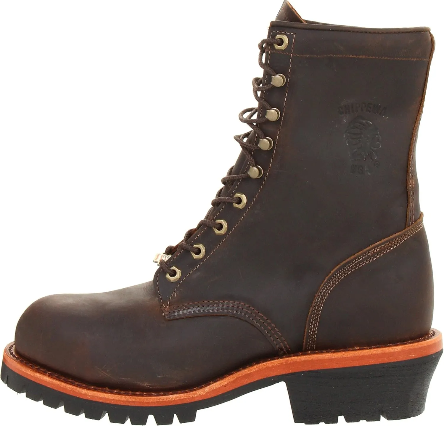 Chippewa Men's 8" Steel Toe EH 20091 Logger Boot
