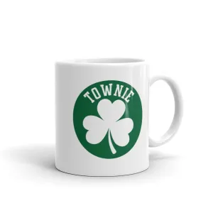 City on a Hill Shamrock Townie White Mug