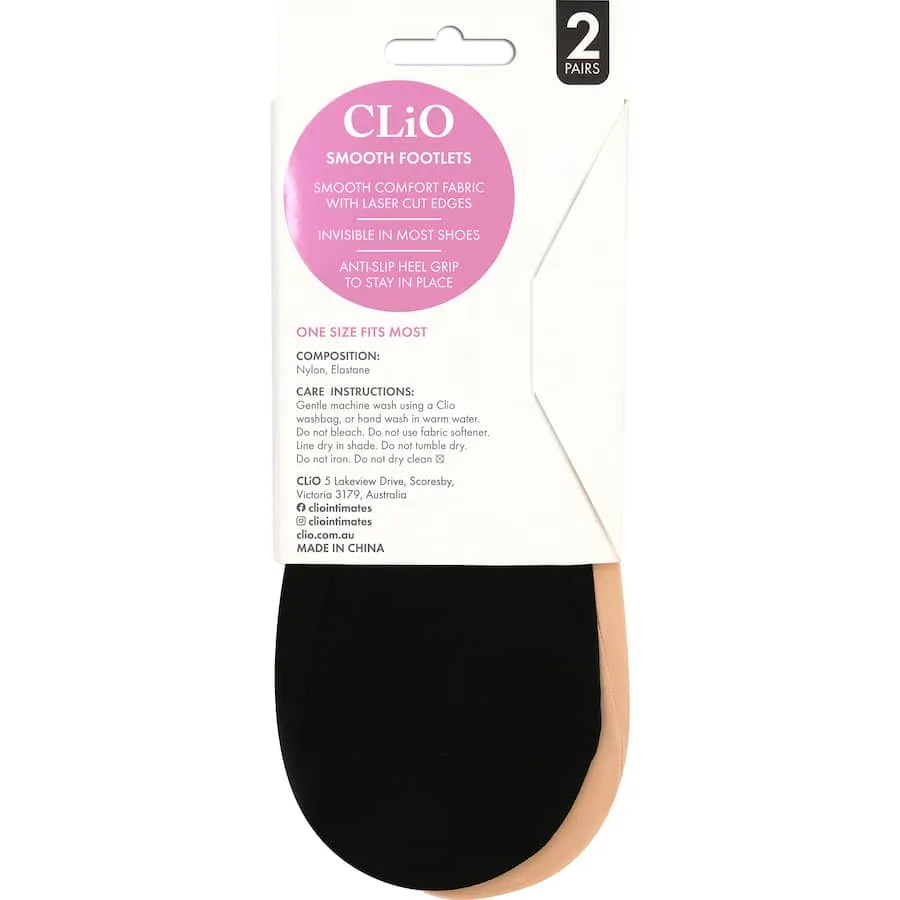 Clio Smooth Footlet One Size