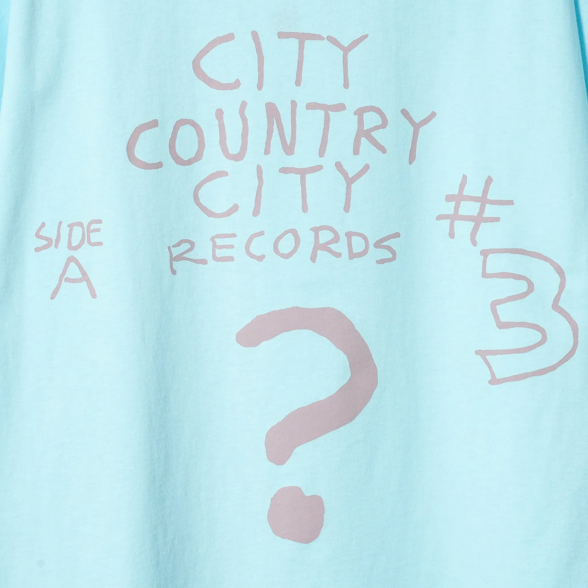 COTTON S/S T-SHIRT_WHAT HAPPEND? / BLUE