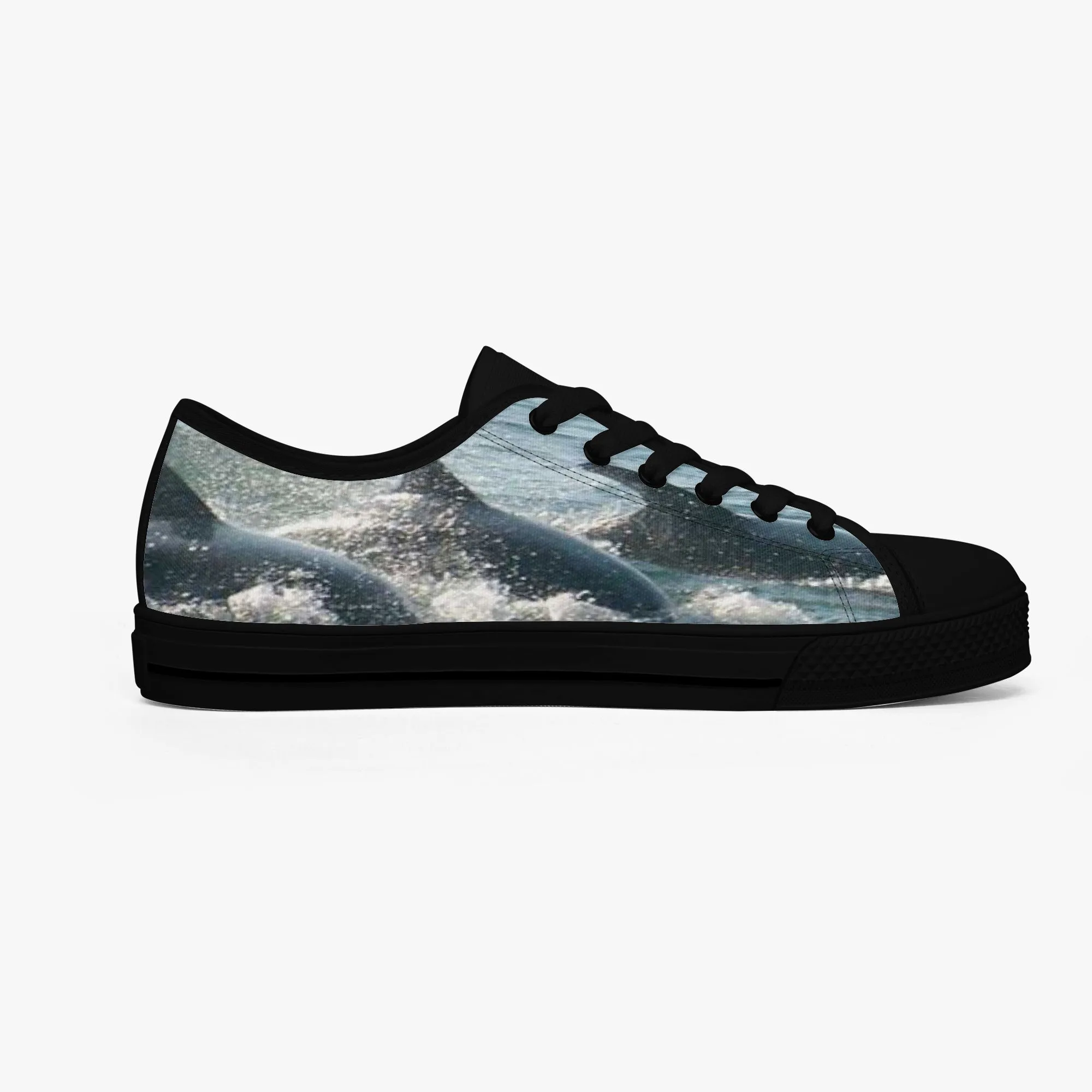 Dolphin Classic Low-Top Canvas Shoes