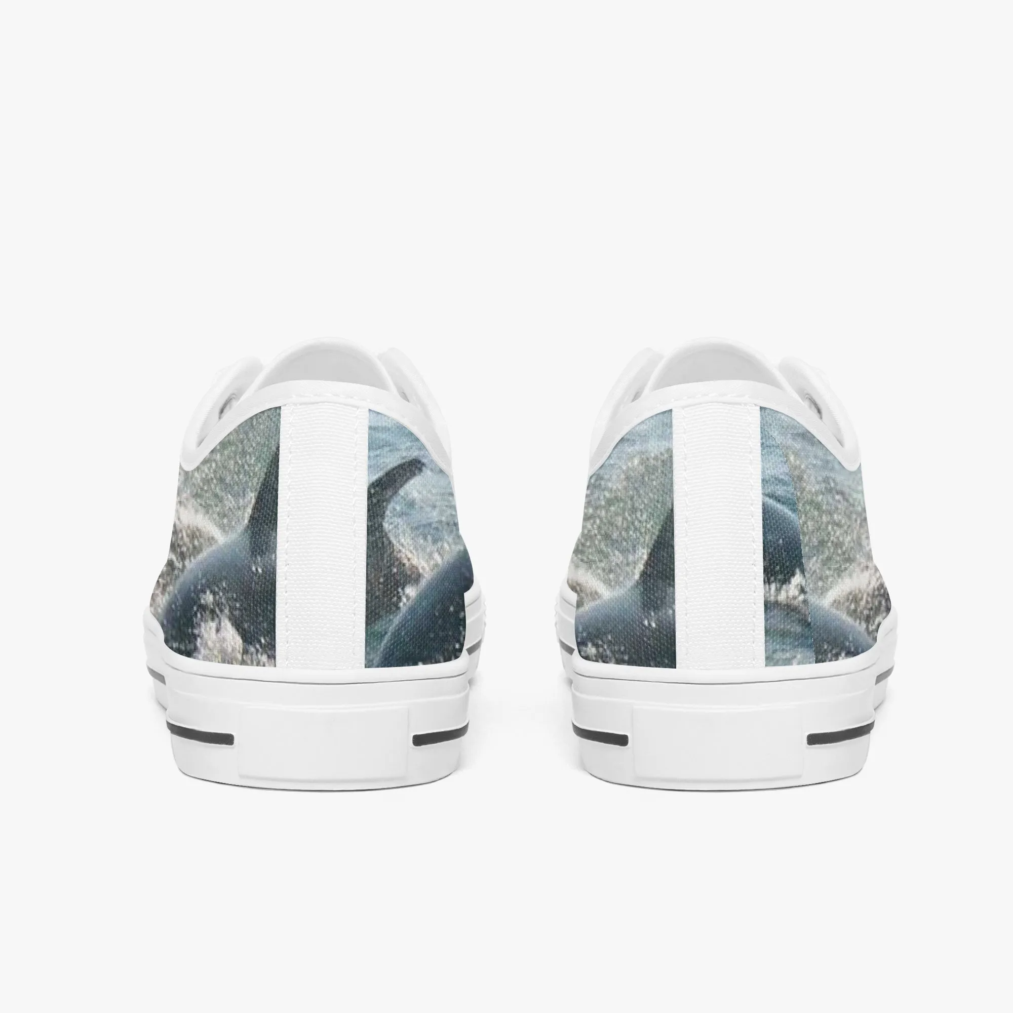 Dolphin Classic Low-Top Canvas Shoes