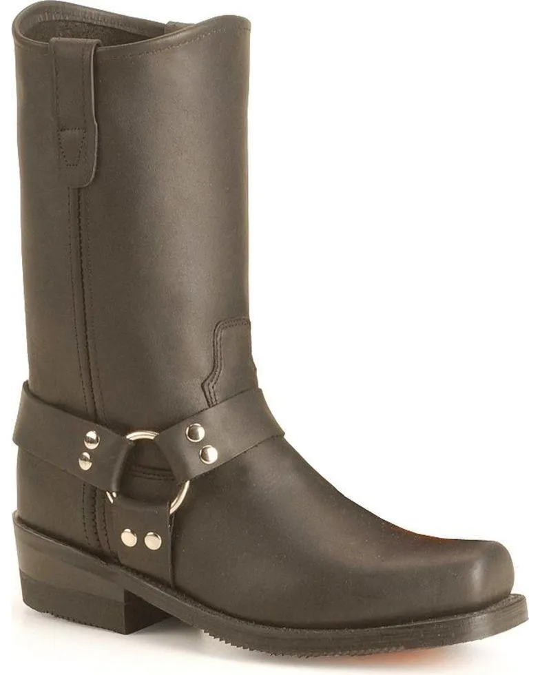 Double-H Road Warrior 10" Motorcycle Boots - 4008