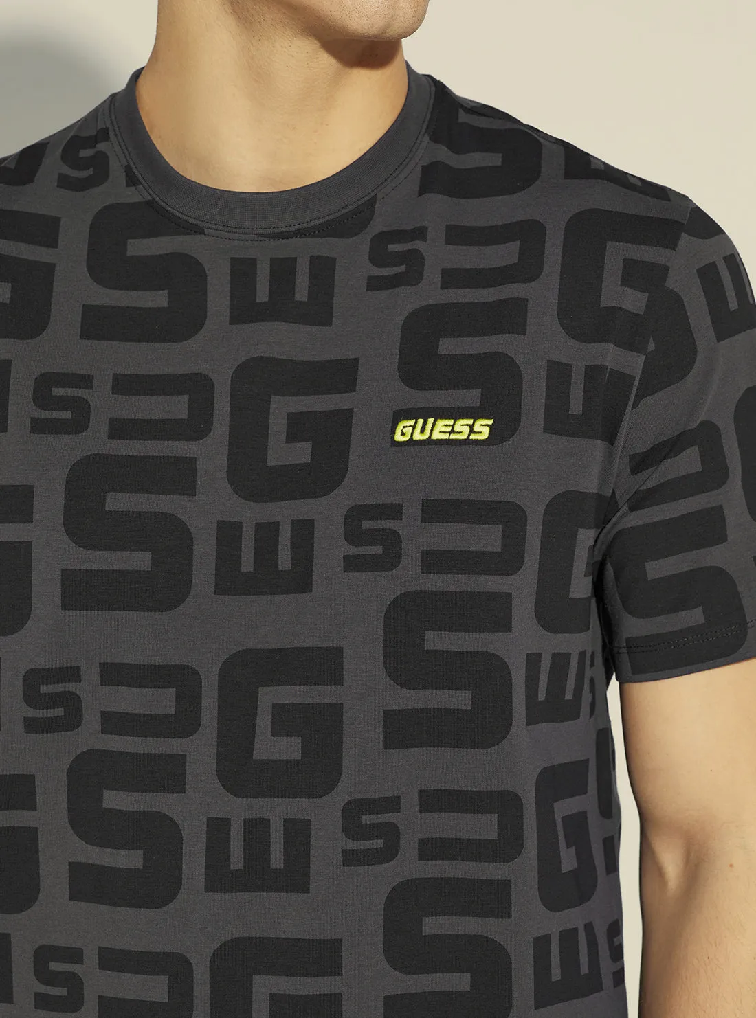 Eco Black Galen Logo Active T-Shirt