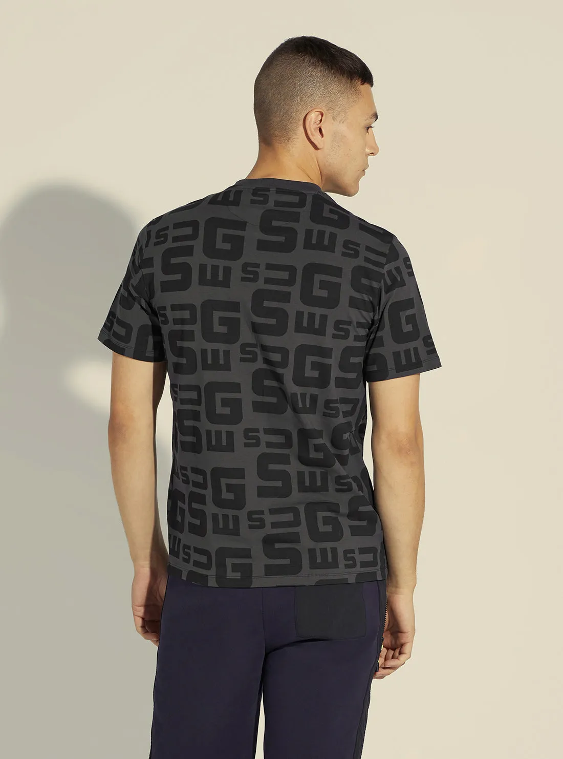 Eco Black Galen Logo Active T-Shirt