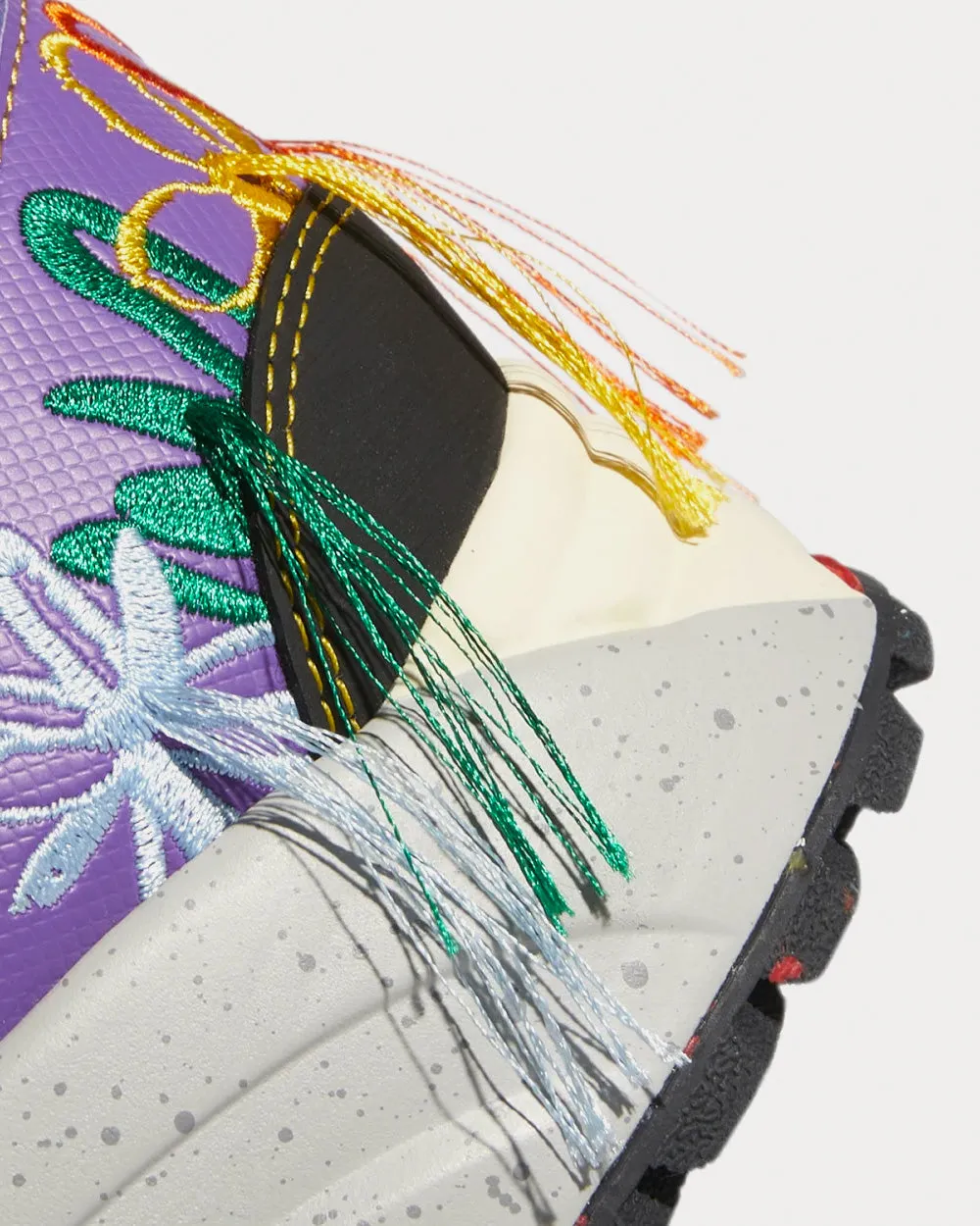 Equipment Support 93 Bold Gold / Red / Active Purple Low Top Sneakers