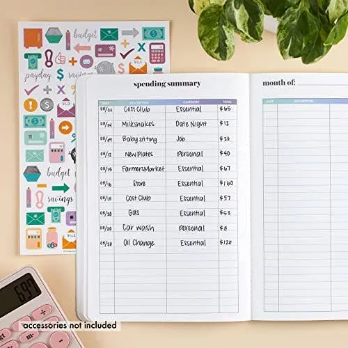 Erin Condren Design - Budget Book Petite Planner - Colorblends 2023