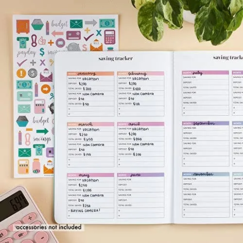 Erin Condren Design - Budget Book Petite Planner - Colorblends 2023