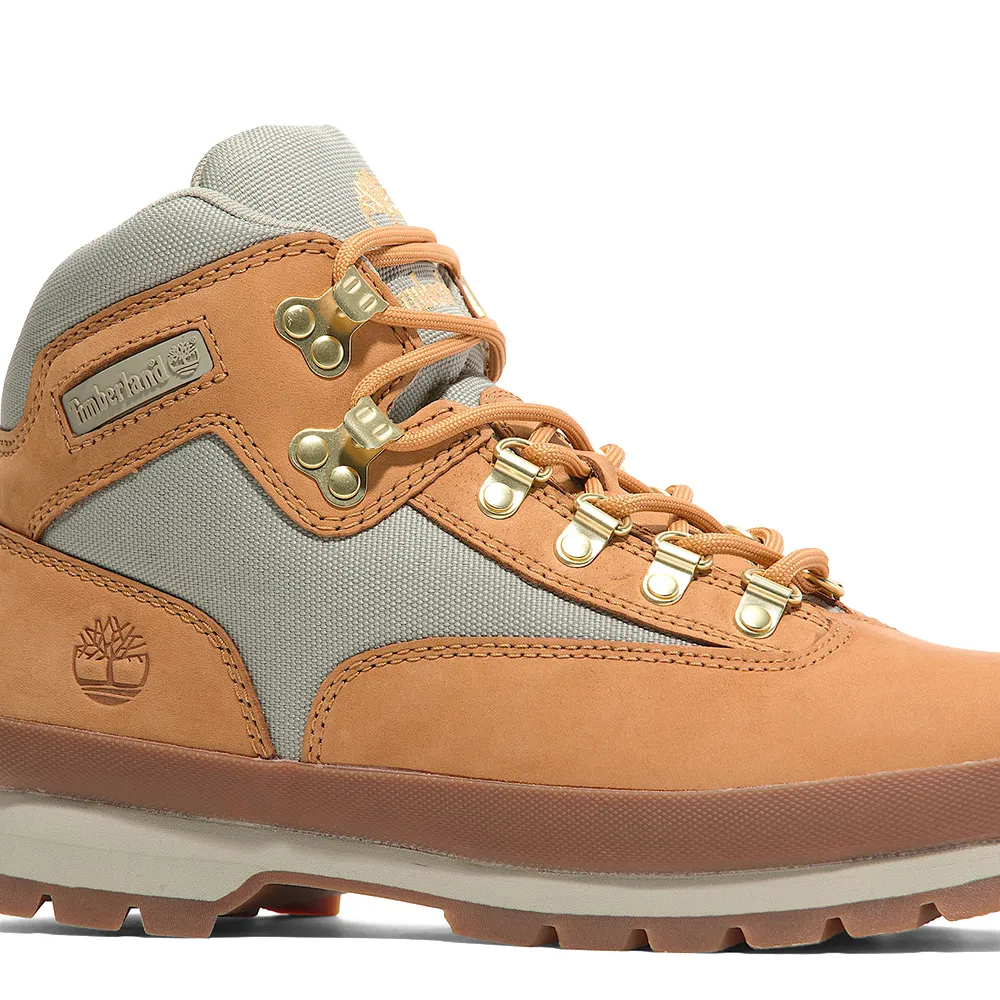 Euro Hiker Mid Lace-Up Boot 'Wheat Nubuck'