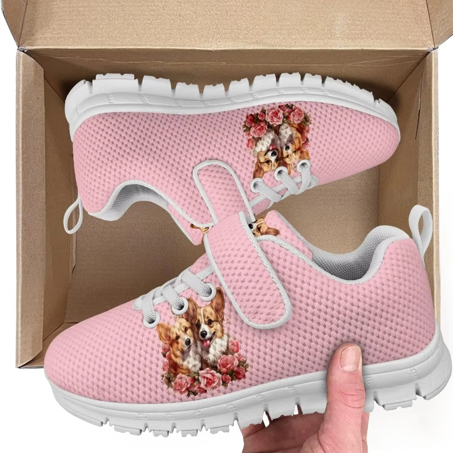 Forchrinse Blue Sea Turtle Print Little Kids Sneakers for Boys Girls Lightweight Sport Athletic Running Shoes Non Slip Causal Strap Sneakers Size 11-2