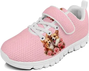Forchrinse Blue Sea Turtle Print Little Kids Sneakers for Boys Girls Lightweight Sport Athletic Running Shoes Non Slip Causal Strap Sneakers Size 11-2