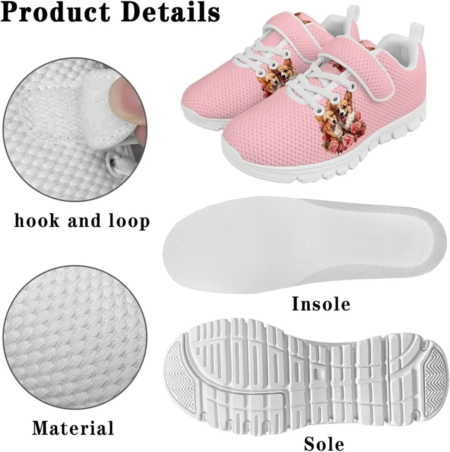 Forchrinse Blue Sea Turtle Print Little Kids Sneakers for Boys Girls Lightweight Sport Athletic Running Shoes Non Slip Causal Strap Sneakers Size 11-2