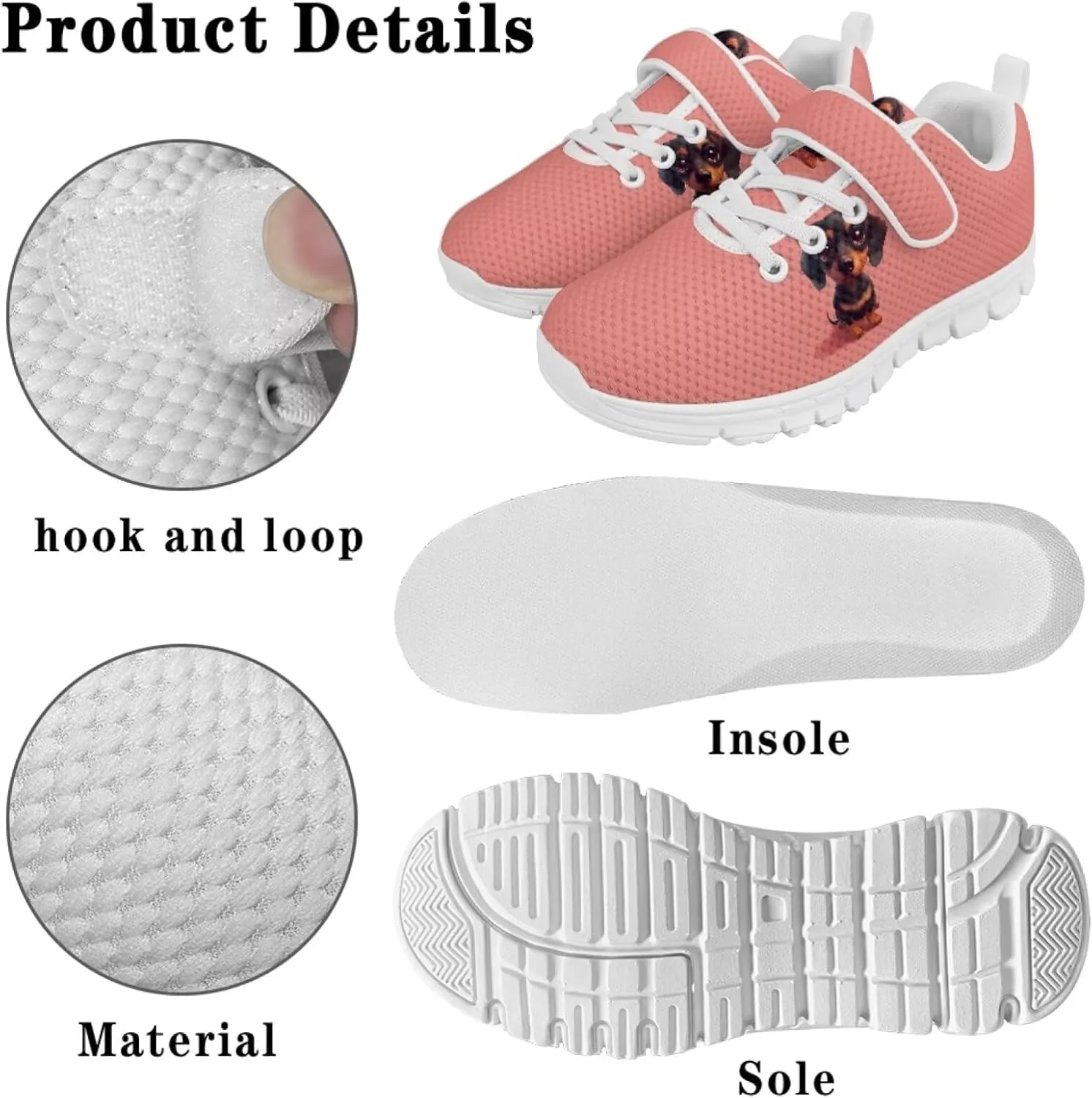 Forchrinse Frog Mushroom Tennis Shoes for Kids Boys Causal Comfort Running Walking Sneakers Mesh Sport Strap Athletic Shoes Lightweight for Toddlers