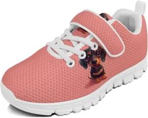 Forchrinse Frog Mushroom Tennis Shoes for Kids Boys Causal Comfort Running Walking Sneakers Mesh Sport Strap Athletic Shoes Lightweight for Toddlers