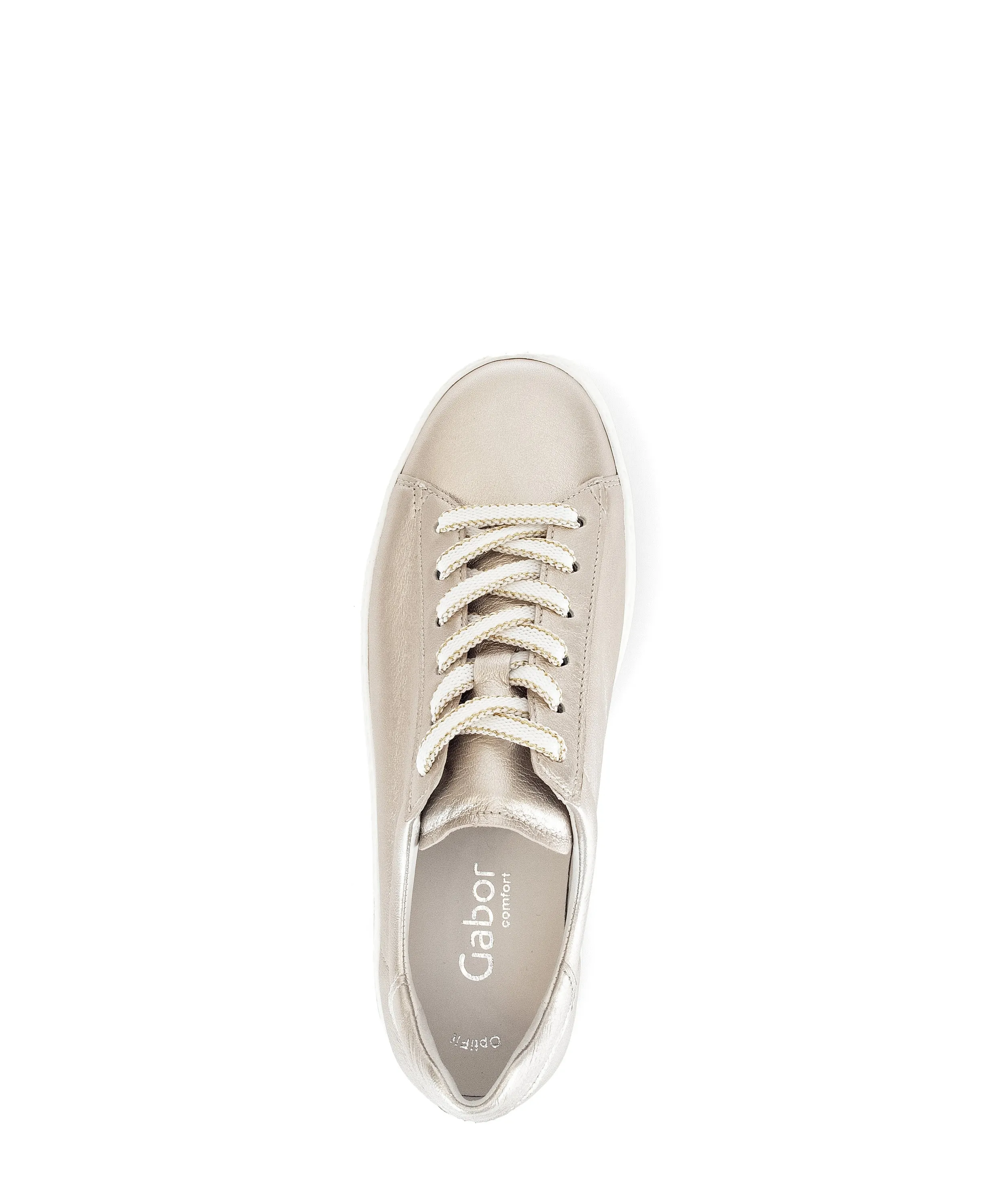 Gold Runners with Sparkle Detail on Laces