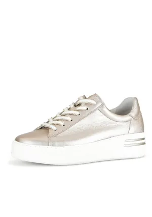 Gold Runners with Sparkle Detail on Laces