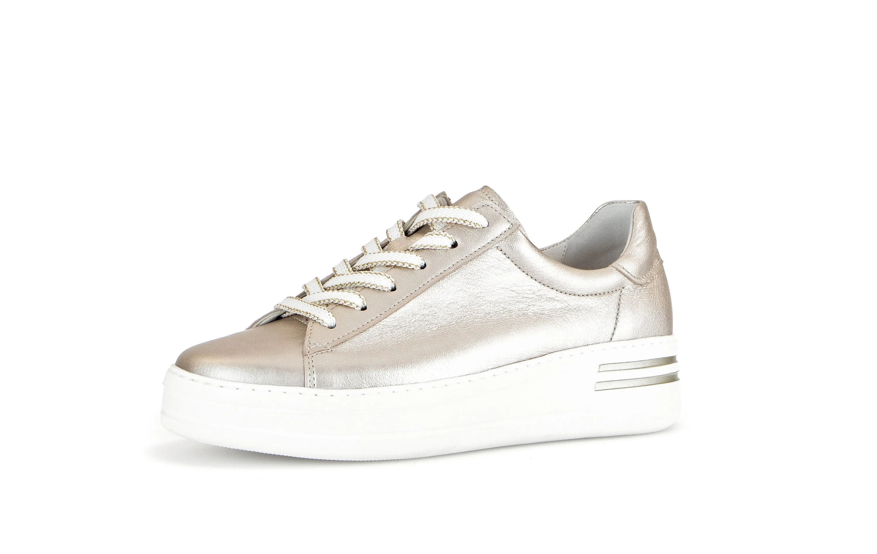 Gold Runners with Sparkle Detail on Laces