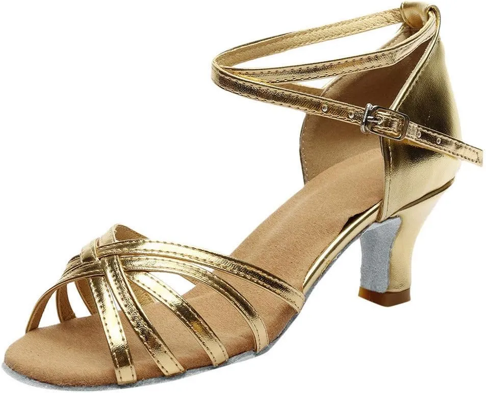 Heel Sandals for Women Platform Sandals Dance Shoes Ballroom Latin Women's Color Fashion Prom Women's Sandals