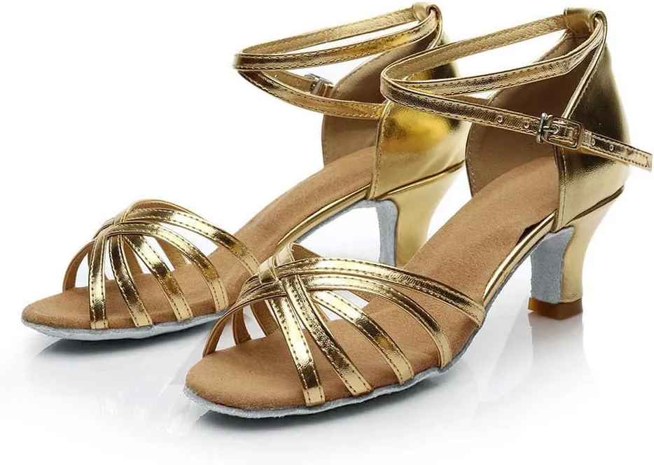 Heel Sandals for Women Platform Sandals Dance Shoes Ballroom Latin Women's Color Fashion Prom Women's Sandals