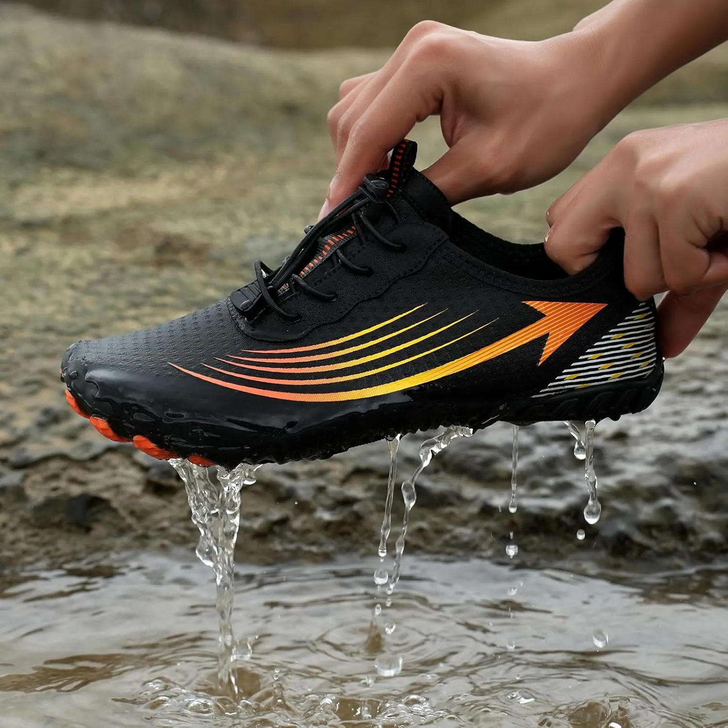 Hike Barefoot Shoes for Women Summer Quick Dry Non-Slip Breathable Grounding Footwear Athletic Trainer Running Sneaker Beach Pool Aqua Swim Surf Hiking Shoes
