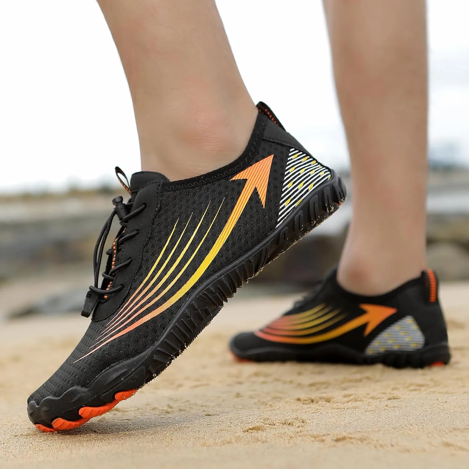 Hike Barefoot Shoes for Women Summer Quick Dry Non-Slip Breathable Grounding Footwear Athletic Trainer Running Sneaker Beach Pool Aqua Swim Surf Hiking Shoes