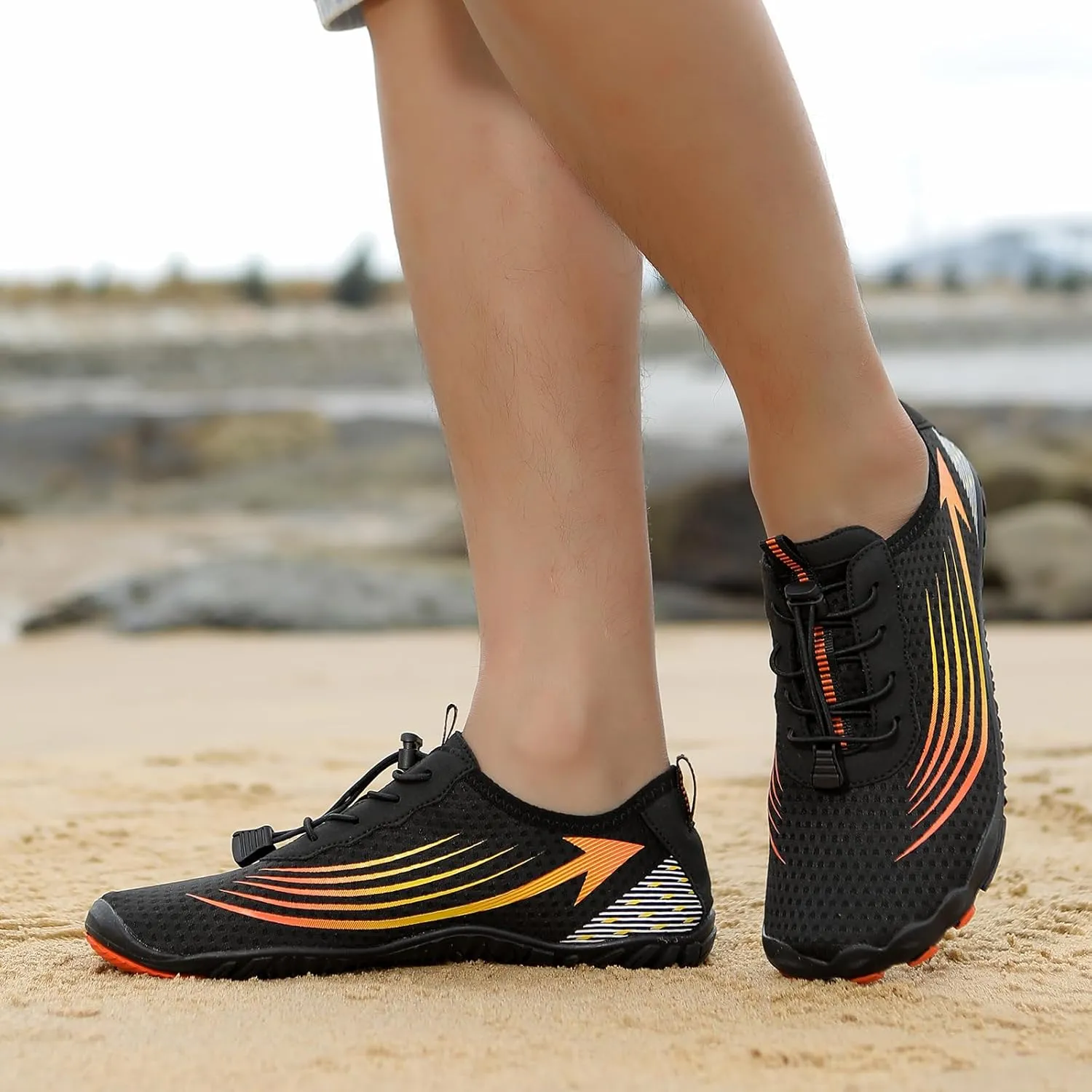 Hike Barefoot Shoes for Women Summer Quick Dry Non-Slip Breathable Grounding Footwear Athletic Trainer Running Sneaker Beach Pool Aqua Swim Surf Hiking Shoes