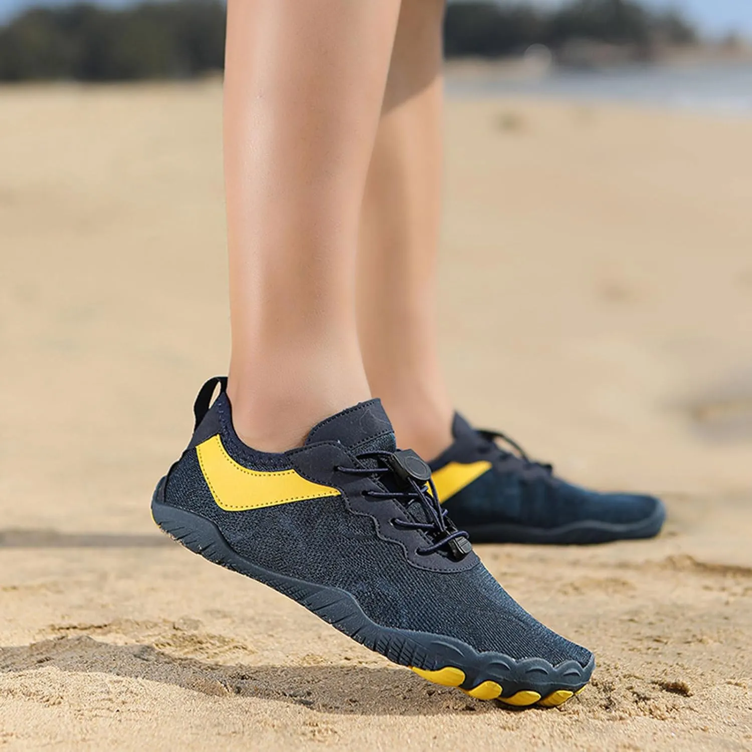 Hiking Footwear for Women Men Wide Toe Box&Healthy Swim Shoes,Outdoor Non-Slip&Zero Drop Fashion Running Barefoot,Quick Dry Breathable Waterproof Water Shoes,Lightweight Adjustable Barefoot Unisex