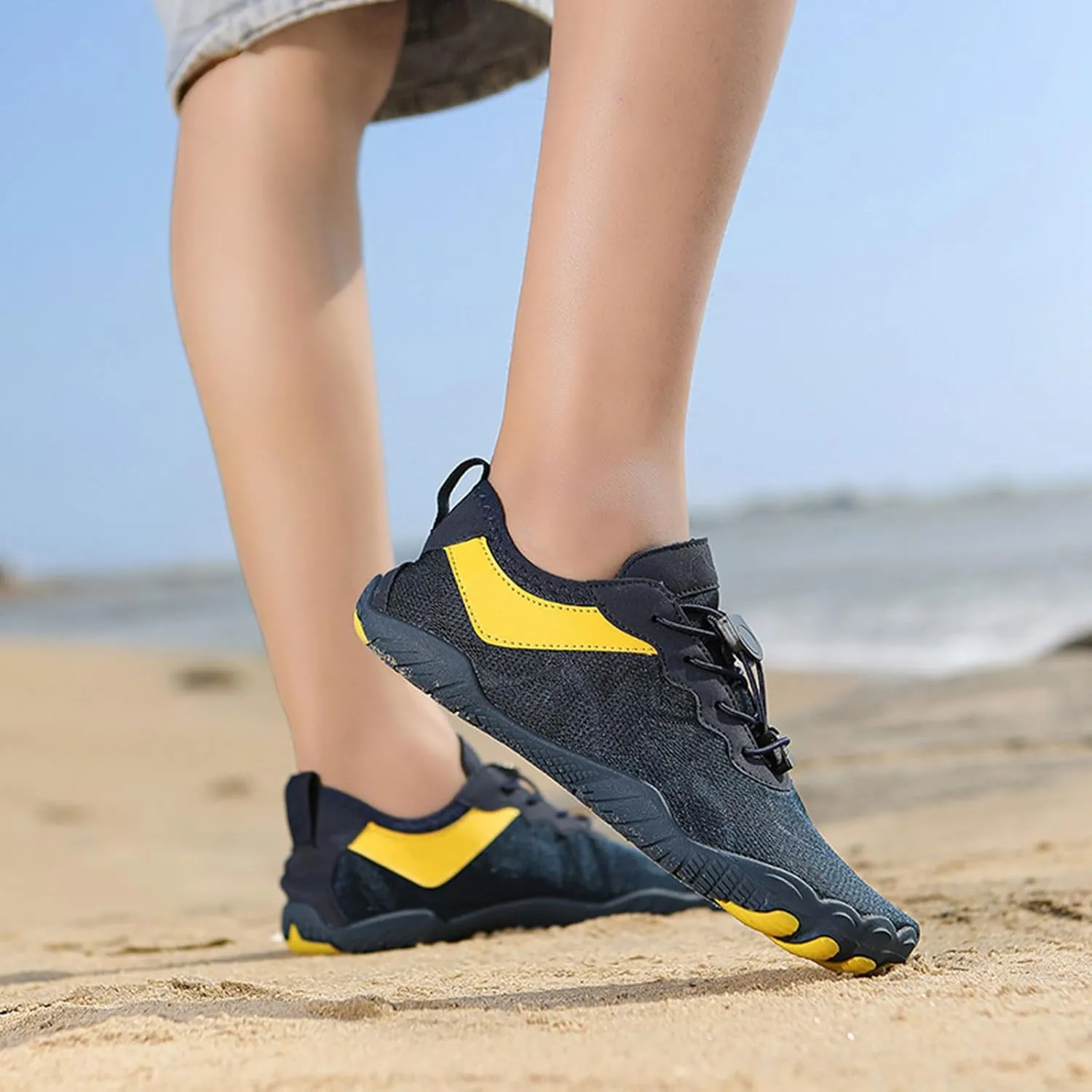 Hiking Footwear for Women Men Wide Toe Box&Healthy Swim Shoes,Outdoor Non-Slip&Zero Drop Fashion Running Barefoot,Quick Dry Breathable Waterproof Water Shoes,Lightweight Adjustable Barefoot Unisex