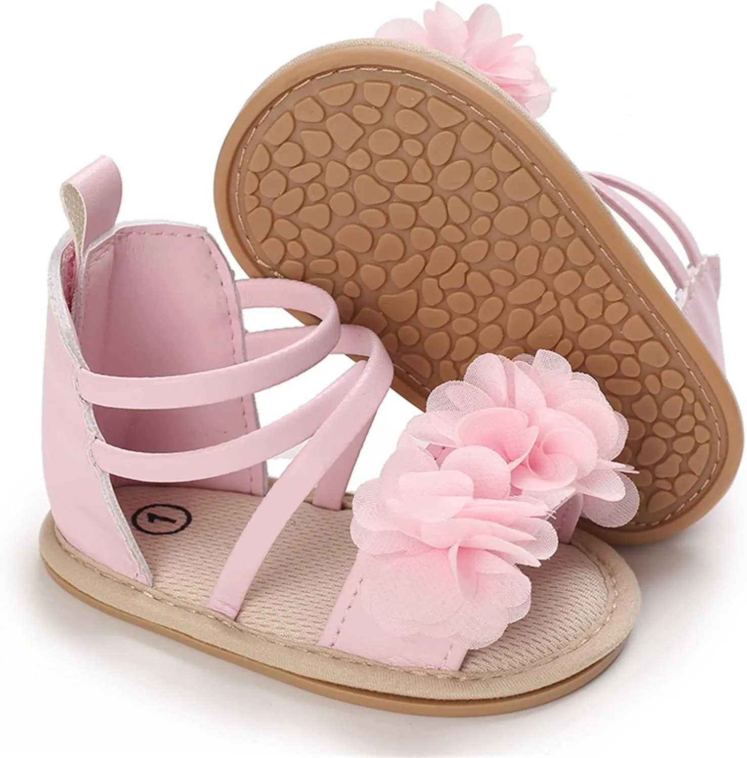 Infant Baby Boys Girls Summer Sandals Part Wedding Dress Ankle Strap Flats Newborn First Prewalkers Crib Shoes
