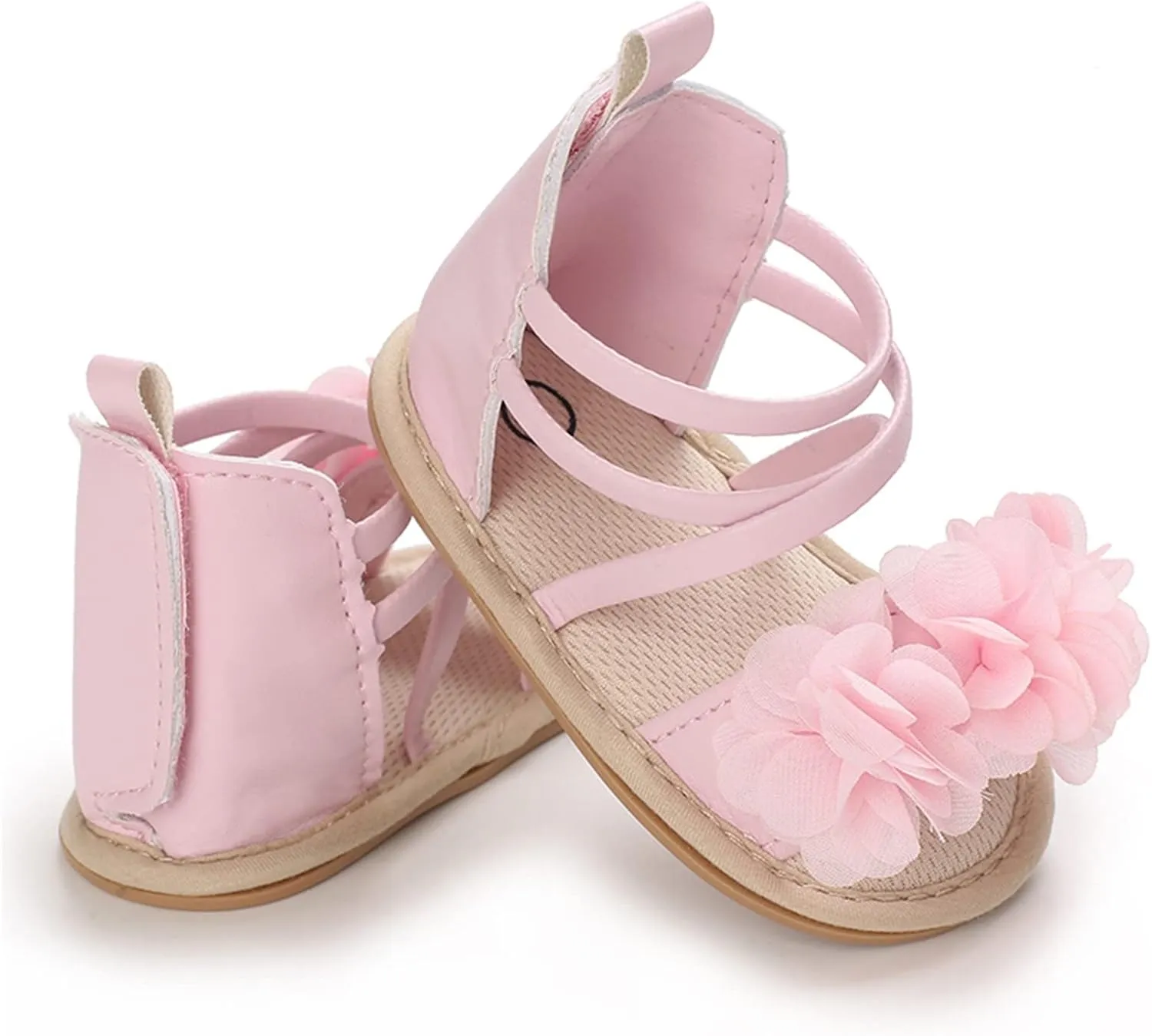 Infant Baby Boys Girls Summer Sandals Part Wedding Dress Ankle Strap Flats Newborn First Prewalkers Crib Shoes