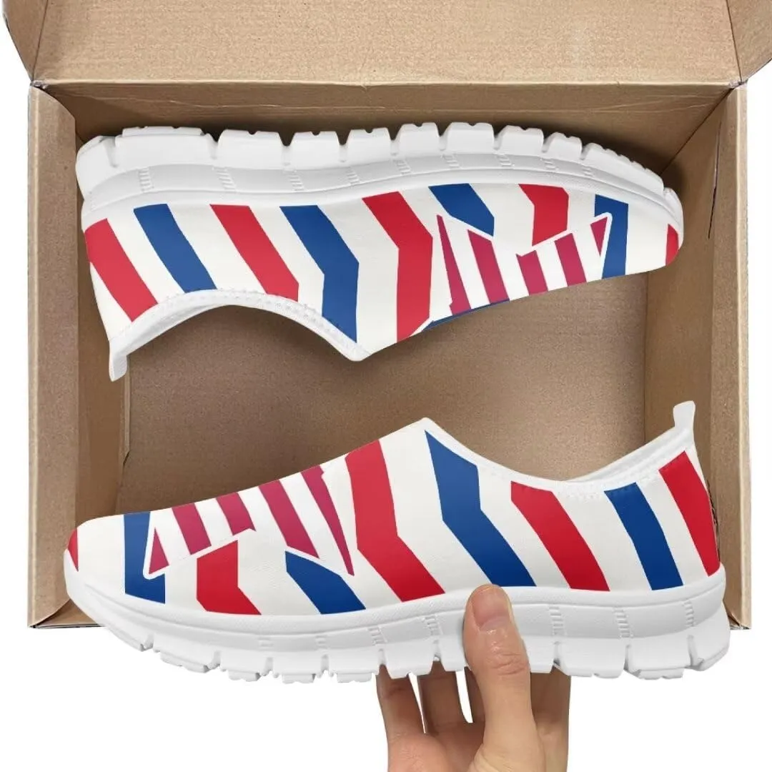 Jeiento Breathable Running Sneaker for Women Ladies Tennis Shoes Comfort Footwear Trainers Mesh Shoes Causal Travel Walking Flat Shoes