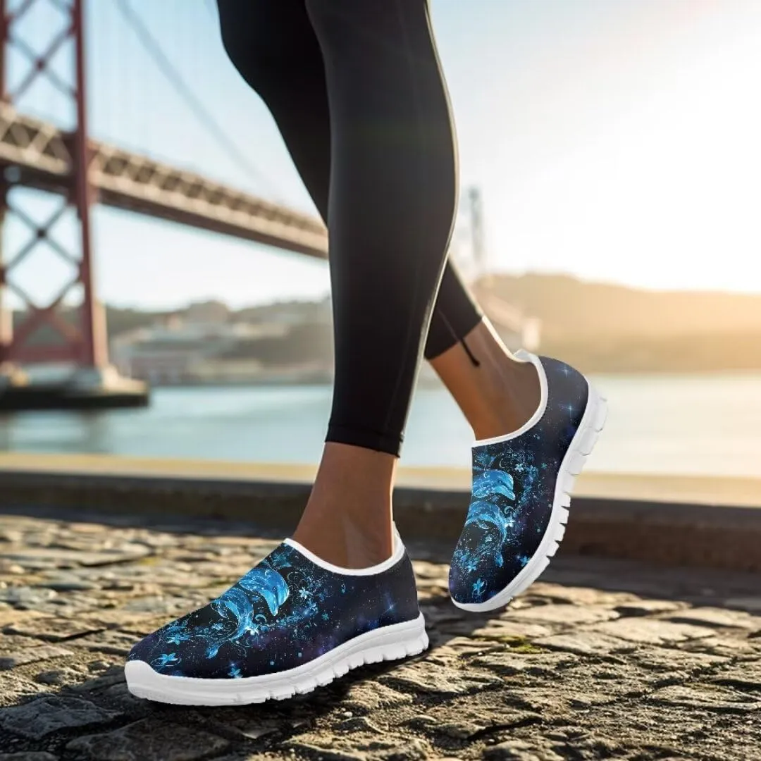 Jeiento Outdoor Running Sneaker for Women Non Slip Mesh Workout Athletic Casual Shoes Tennis Shoes for Hiking Walking Sports Travel Jogging Shoes