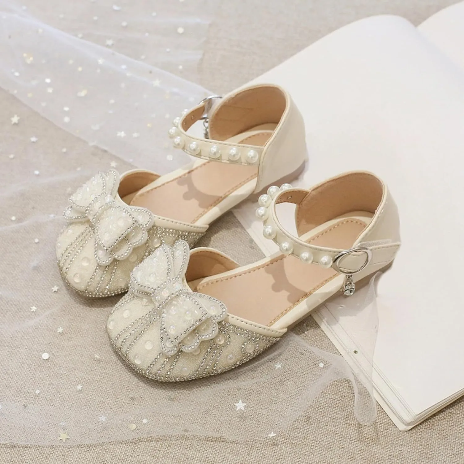Jelly Sandals for Toddler Girls Girls Dress Shoes Bow Mary Jane Shoes Ballerina Toddler Girls Sandals Closed Toe