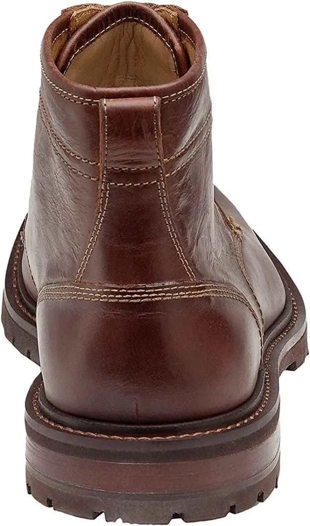 Johnston & Murphy Men's Barrett Size 10 Taupe Suede Plain Toe Boots